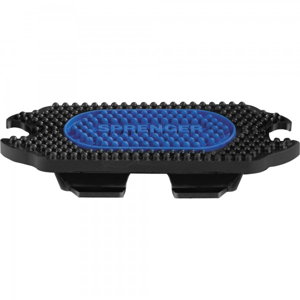 SPRENGER Steigbügel-Einlagen Gummi für Bow Balance, schwarz/blau