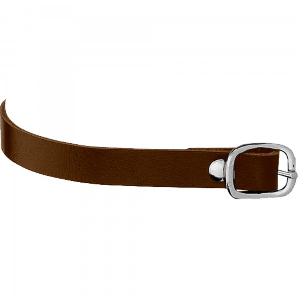 SPRENGER Sporenriemen - 45 cm, Leder braun, Schnalle silber