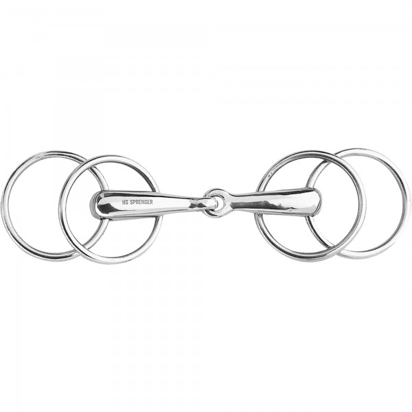 SPRENGER Wassertrense mit 4 Ringen 20 mm - Edelstahl rostfrei