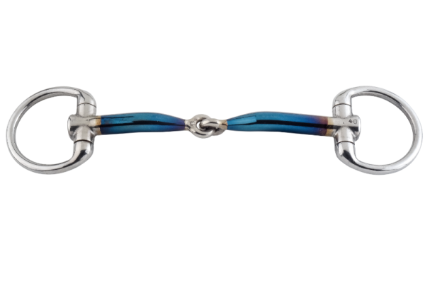 Trust Sweet Iron Unterlegtrense-Olivenkopf einfach gebrochen 12mm