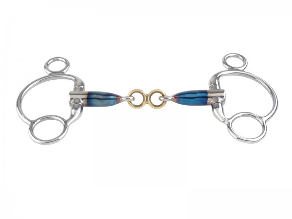 Trust 2,5-Ring Olivenkopfgebiss "French Link"
