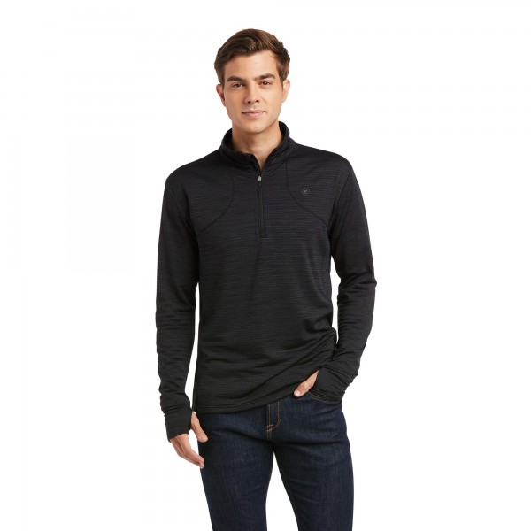 ARIAT Herren Gridwork 1/4 Zip Baselayer