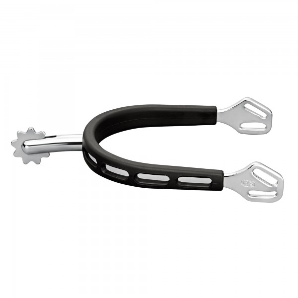 SPRENGER ULTRA fit EXTRA GRIP Sporen - Edelstahl rostfrei, 40 mm abgerundet