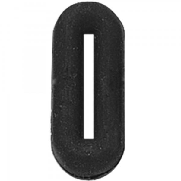 SPRENGER Martingalstopper - Gummi schwarz