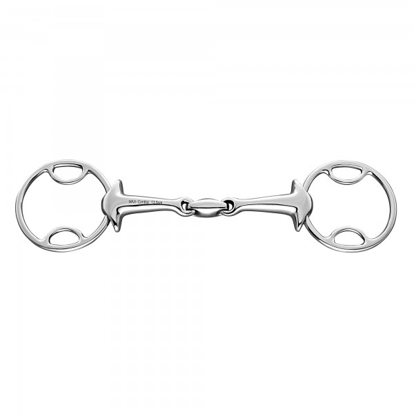 SPRENGER MAX-Control 3-TYPE-Trense 16 mm mit Stangenwirkung - Edelstahl rostfrei