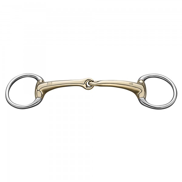 SPRENGER Dynamic RS Olivenkopf Unterlegtrense 14 mm doppelt gebrochen – Sensogan