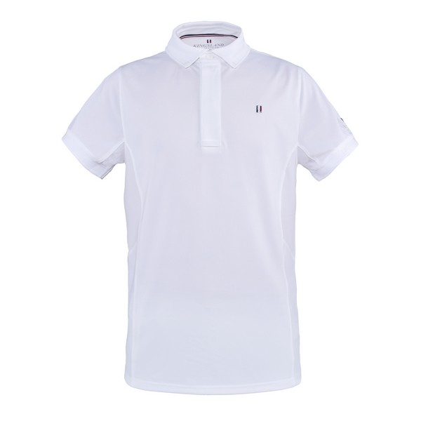 Kingsland Classic Herren-Turniershirt, kurzarm