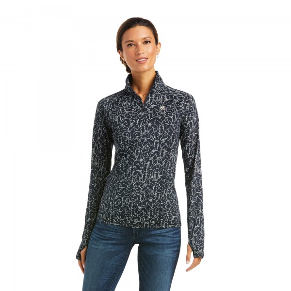 ARIAT Damen Lowell 2.0 1/4 Zip Baselayer