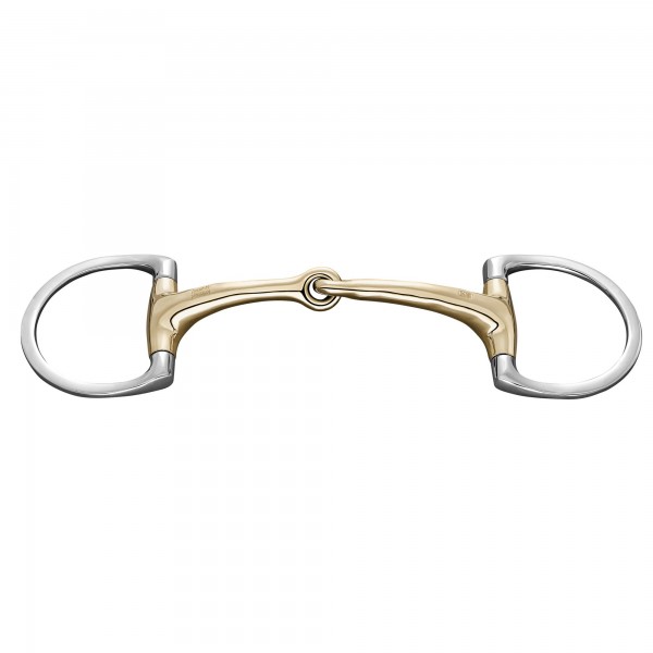 SPRENGER Dynamic RS Olivenkopfgebiss mit D-förmigem Ring 16 mm einfach gebrochen – Sensogan