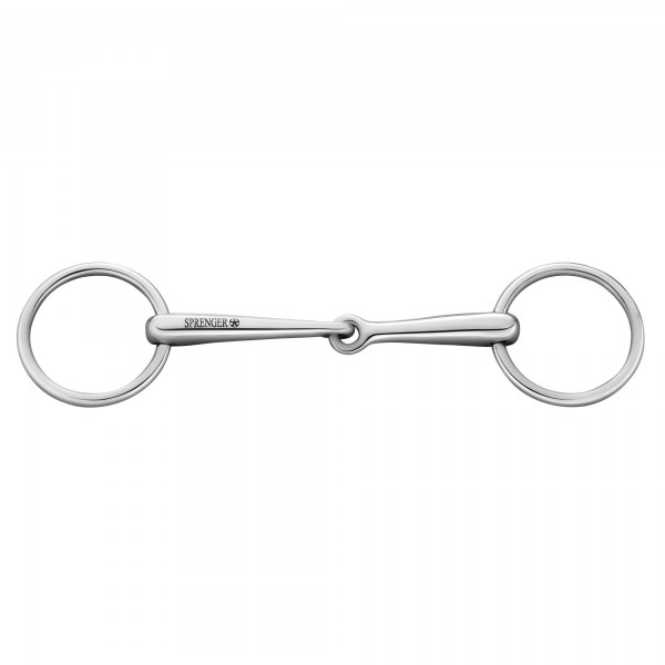 SPRENGER Unterlegtrense 14 mm einfach gebrochen - Edelstahl rostfrei