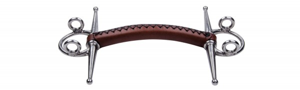 Trust Leder Aufzieh-Schenkeltrense "Straight"