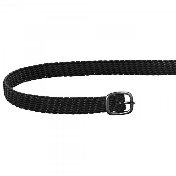 SPRENGER Sporenriemen - 45 cm, Perlon schwarz, Schnalle anthrazit